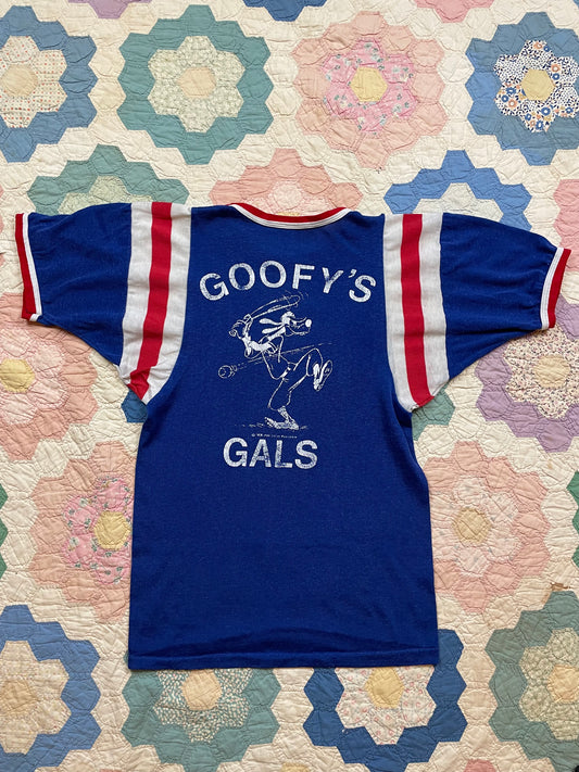1976 Goofy’s Gals Sportswear Ringer Tee FAVE!!!